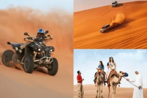 Morning Dubai Desert Safari & Abu Dhabi Tours with Camel Ride